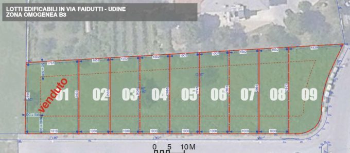 UDINE – Terreni edificabili via Menichini